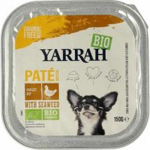 Yarrah Hondenvoer pate met kip bio 150g