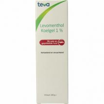 Teva Levomenthol koelgel 1% 100g