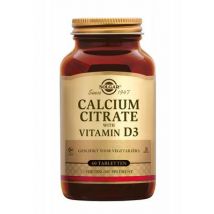 Solgar Calcium Citrate with Vitamin D-3 60tab