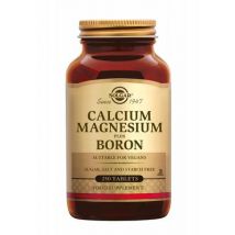 Solgar Calcium Magnesium plus Boron 250tab