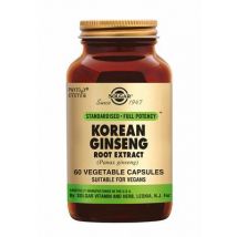 Solgar Ginseng Korean Root Extract 60caps
