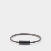 7G Polished Ceramic Cable Bracelet