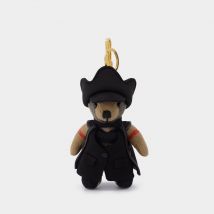 Thomas W Bag Charm in Multicolour Cashmere