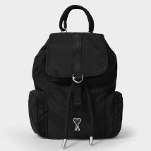 Ami De Coeur Backpack in Black Nylon