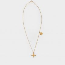 The Memory And Desire Gold Plated Bronze Necklace