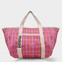Warden Bag in Pink Canvas