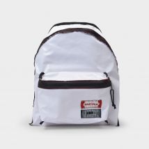 Standard Reversible Backpack in White and Red Nylon