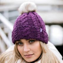 Easylife Womens Thermal Beanie Hat in Grey