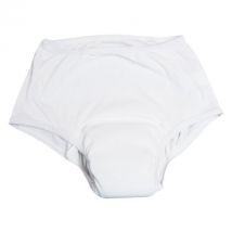 Staydry Everyday Underwear-Ladies'-White Plain-M