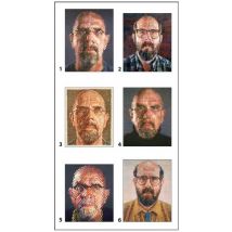Chuck Close - 12 cubes pour six autoportraits