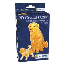 Crystal Puzzle - Golden Retriever