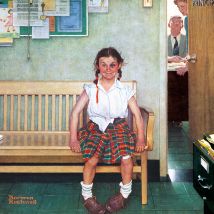 Norman Rockwell - The Shiner