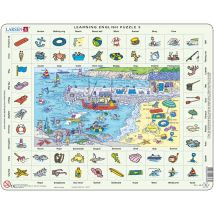 Puzzle Cadre - Apprendre l'Anglais 3 : Le Bord de Mer (en Anglais)