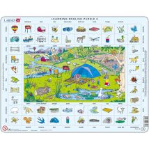 Puzzle Cadre - Apprendre l'Anglais 4 : Les Vacances (en Anglais)