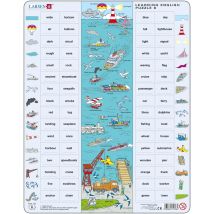 Puzzle Cadre - Apprendre l'Anglais 8 : Le Port en Mots et en Verbes (en Anglais)