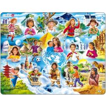 Puzzle Cadre - Enfants du Monde