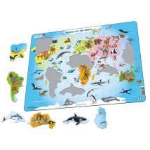 Puzzle Cadre - Animals of the World