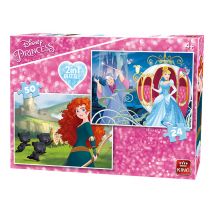 2 Puzzles - Disney Princess