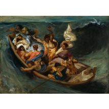 Delacroix Eugène : Christ sur la Mer de Galilée, 1841