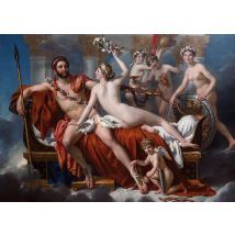Jacques-Louis David: Mars désarmé par Vénus, 1824
