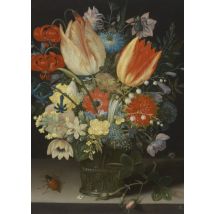 Pièces magnétiques - Peter Binoit: Nature Morte avec des Tulipes, 1623