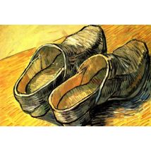 Vincent Van Gogh : Une Paire de Sabots en Cuir, 1888