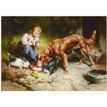 Carl Reichert: Repas du soir