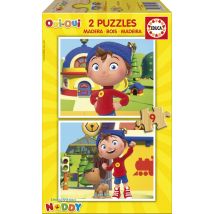 2 Puzzles en Bois - Oui-Oui