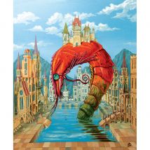 Puzzle en Bois - Crevette Rouge