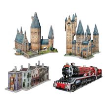 4 Puzzles 3D - Set Harry Potter (TM)