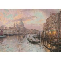 Thomas Kinkade - Dans les Rues de Venise