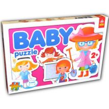 4 mini Puzzles forme : Les métiers