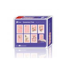 8 Puzzles 40 Pièces en Plastique - Showpiece - The Collection of Lovers' Concerto