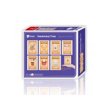 8 Puzzles 40 Pièces en Plastique - Showpiece - Happiness Cafe