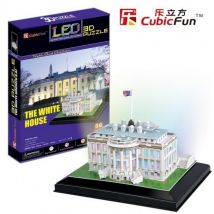Cubic Fun Puzzle 3D avec LED - Washington : La Maison Blanche