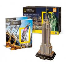Cubic Fun Puzzle 3D - Empire State Building (Difficulté : 6/8)