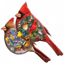Master Pieces Cardinal Rouge - Puzzle Forme
