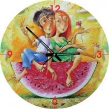 Art Puzzle Puzzle Horloge - Je t'Aime, un Peu, Beaucoup, Passionément... (Pile non fournie)