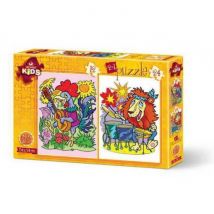 Art Puzzle 2 Puzzles - Les Animaux Musiciens