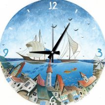 Art Puzzle Puzzle Horloge - Ville Acquatique