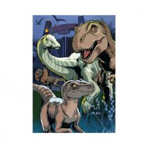 Dino Pièces XXL - Jurassic World - Puzzle Neon