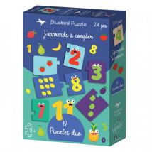 Bluebird Puzzle Puzzles duo - J'apprends à Compter