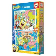 Educa 2 Puzzles - Sponge Bob