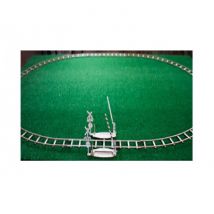 Wooden.City Puzzle 3D en Bois - Rails Ronds + Croisement