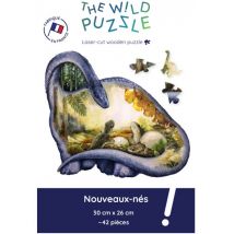 The Wild Puzzle Puzzle en Bois - Nouveaux-Nés