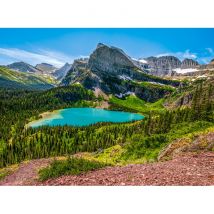 Castorland Grinnell Lake, Glacier National Park, USA
