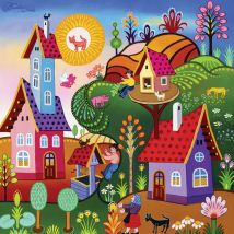 Alipson Puzzle Cat Sun