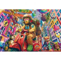 Alipson Puzzle Teddy on the Go