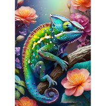 Alipson Puzzle Caméléon Coloré