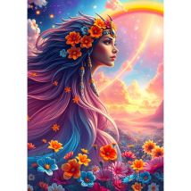 Alipson Puzzle La fille Arc-en-Ciel